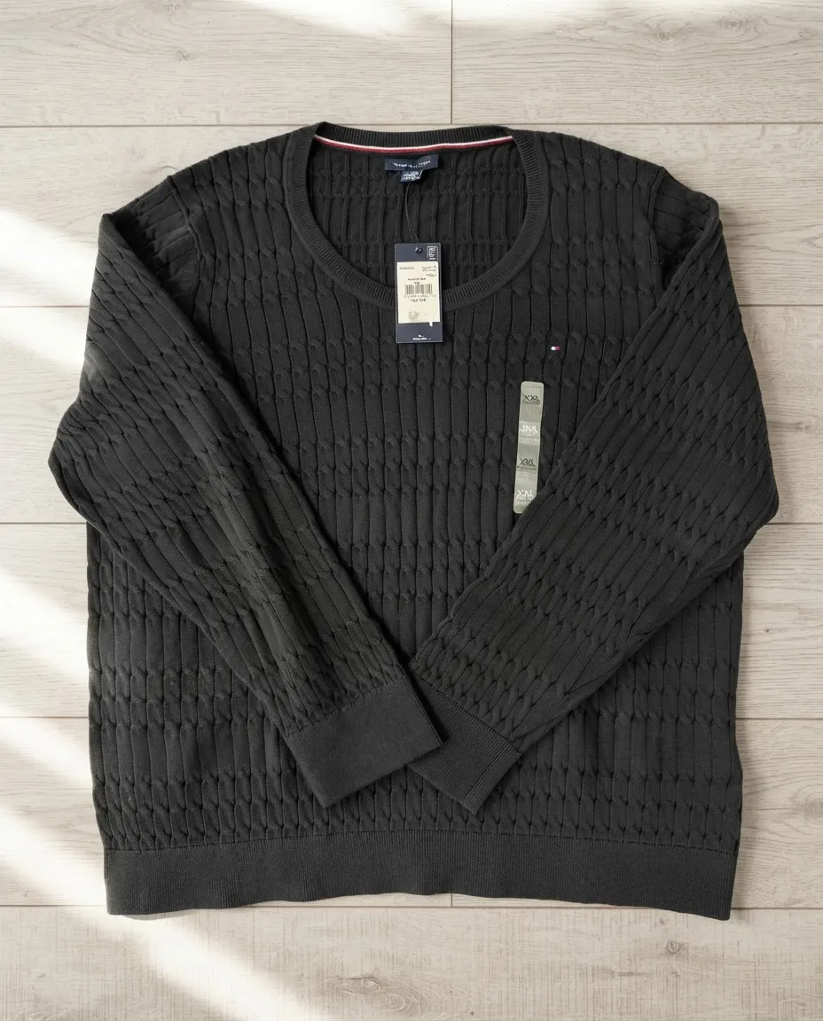 Suéter Tommy Hilfiger Jenny Scoop Saco Para Mujer Xxl - Imagen 7