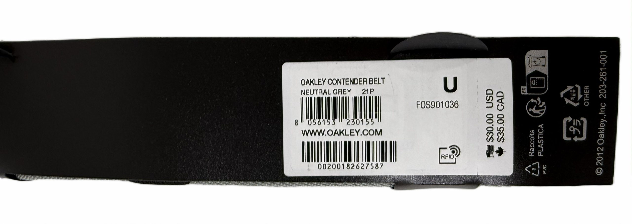 Cinturón Oakley Contender Belt Stretch - Imagen 6