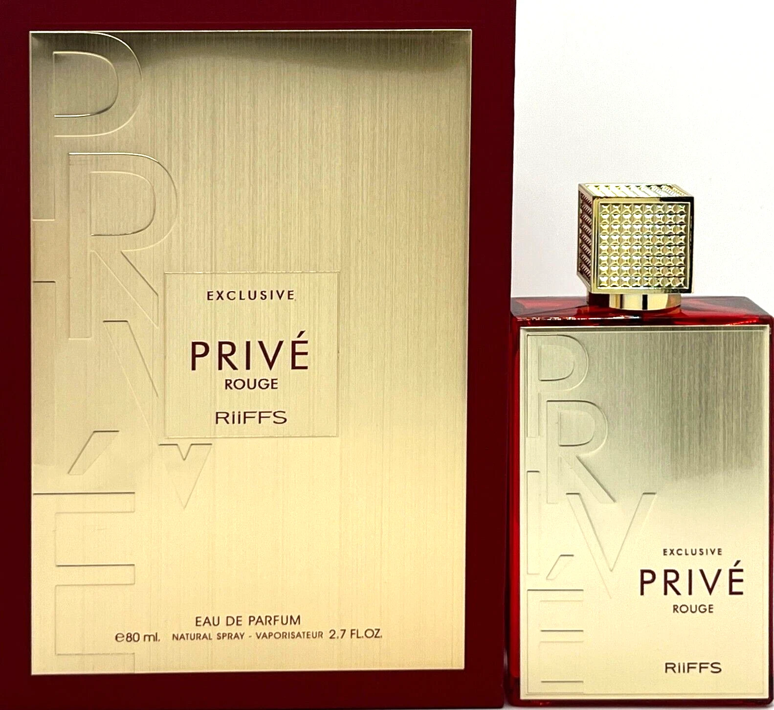 Riiffs Privé Exclusive Rouge Eau De Parfum 80 Ml Unisex