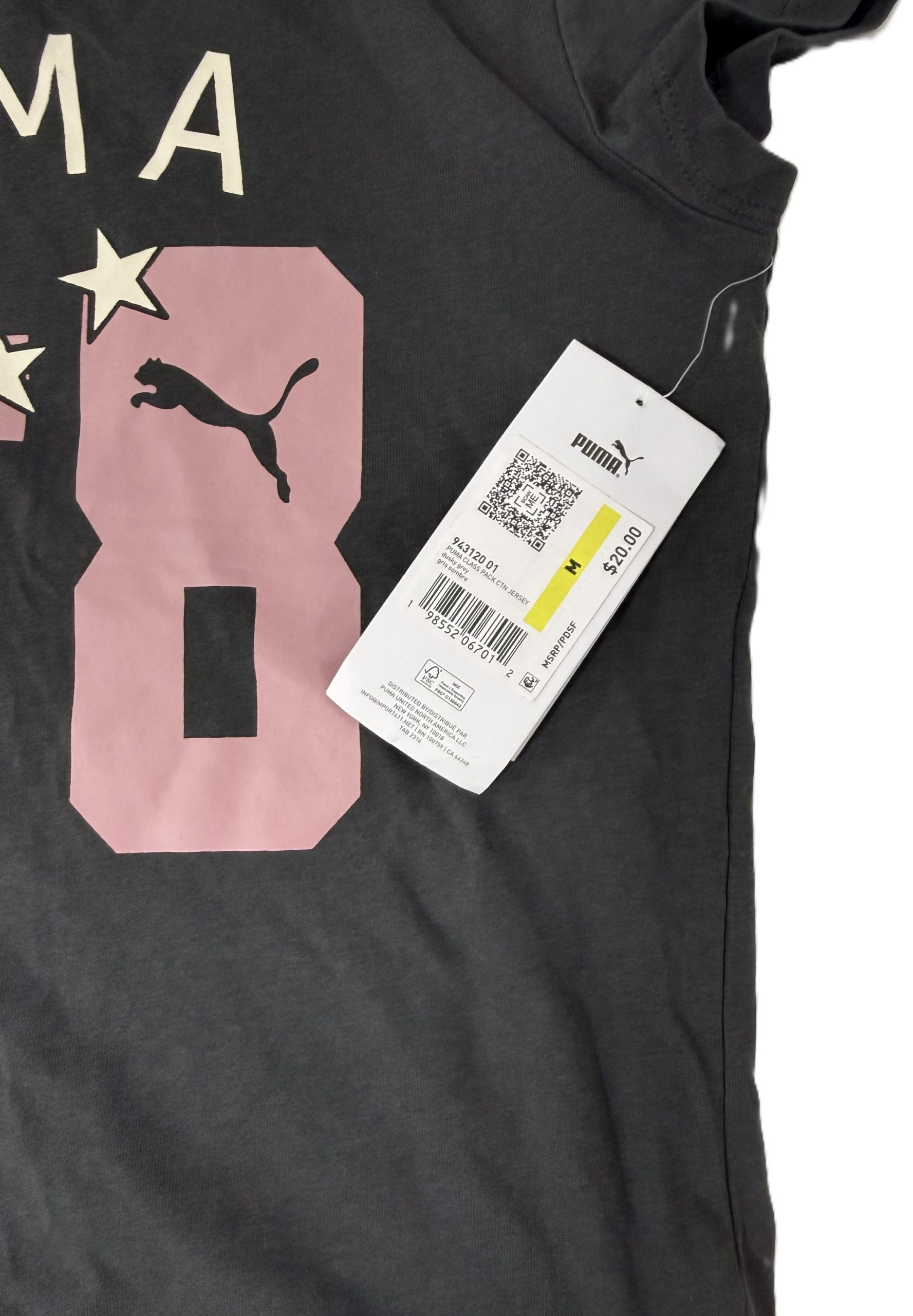 Blusa Puma Estampada Para Niña Talla M 10 Años - Imagen 3