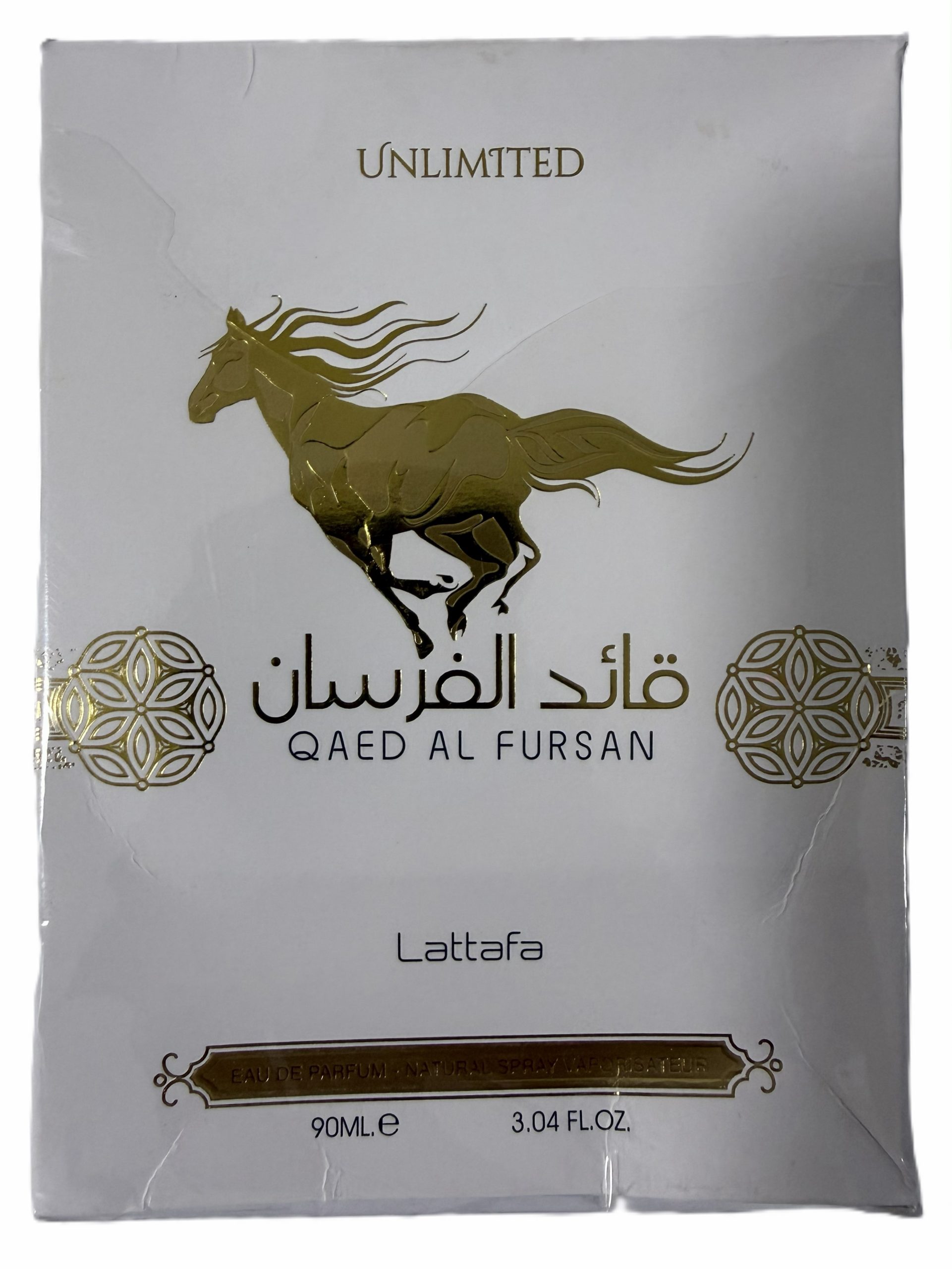 Perfume Lattafa Qaed Al Fursan Unlimited Eau De Parfum 90ml - Imagen 2