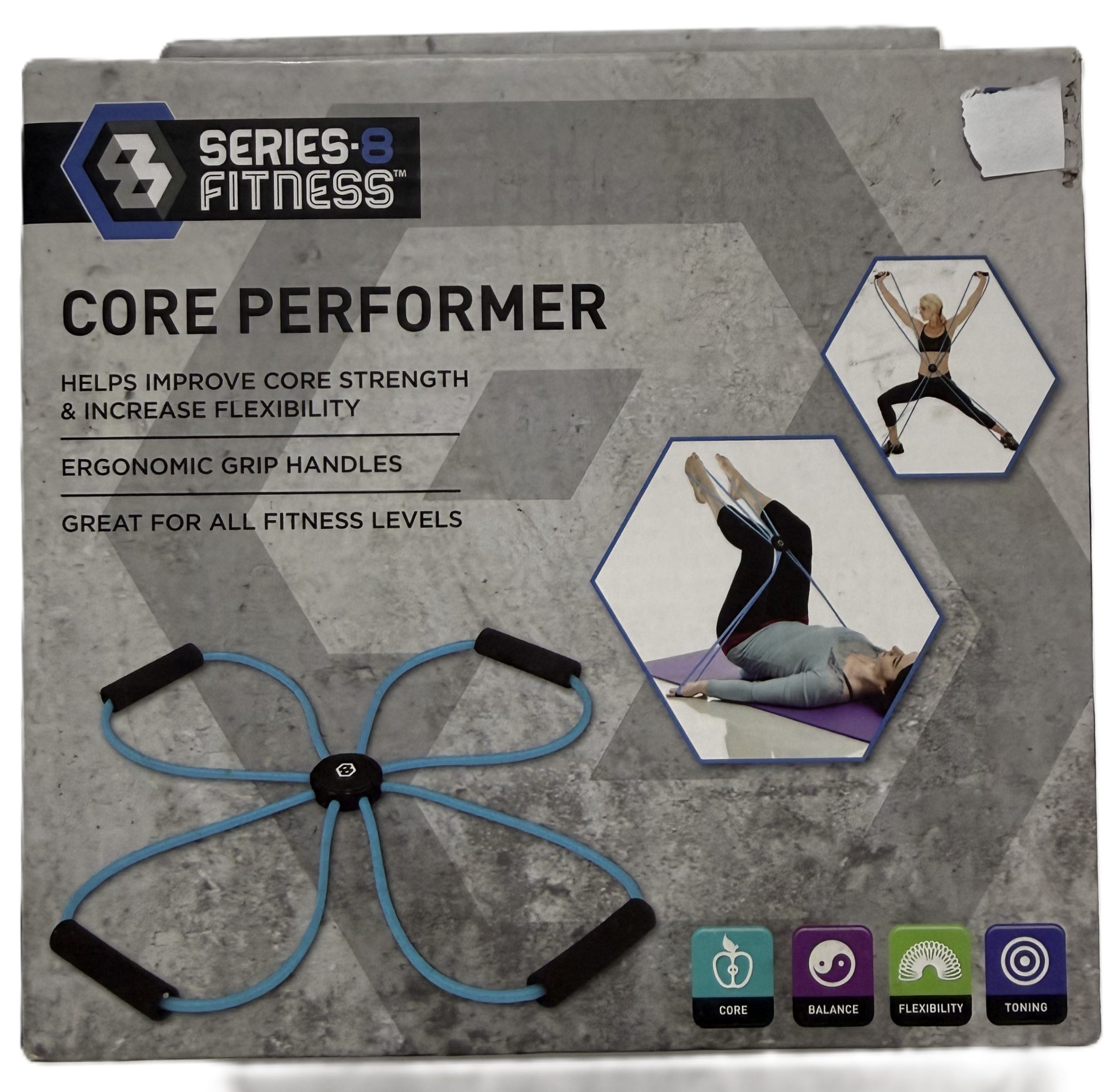 Banda Elástica Series-8 Fitness Core Performer Ejercicio - Imagen 3