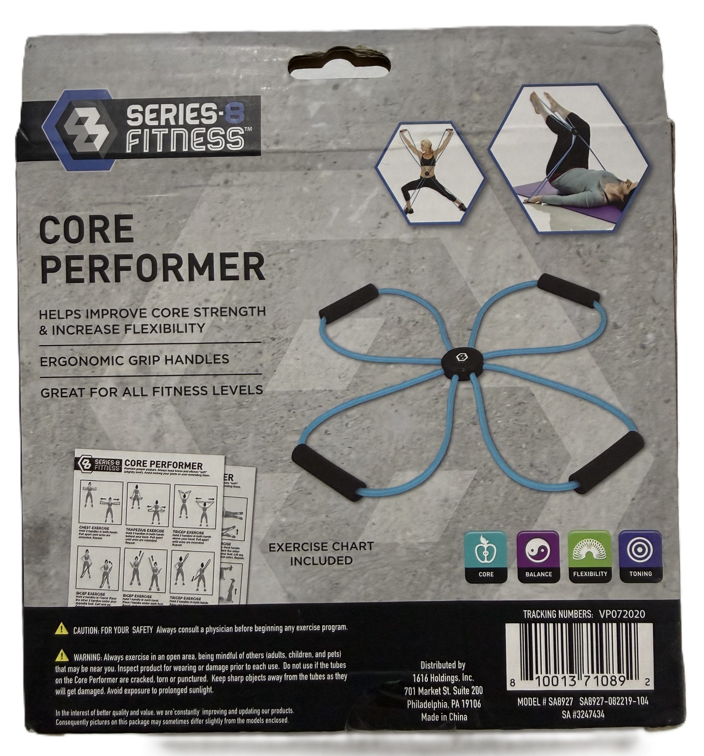 Banda Elástica Series-8 Fitness Core Performer Ejercicio - Imagen 5