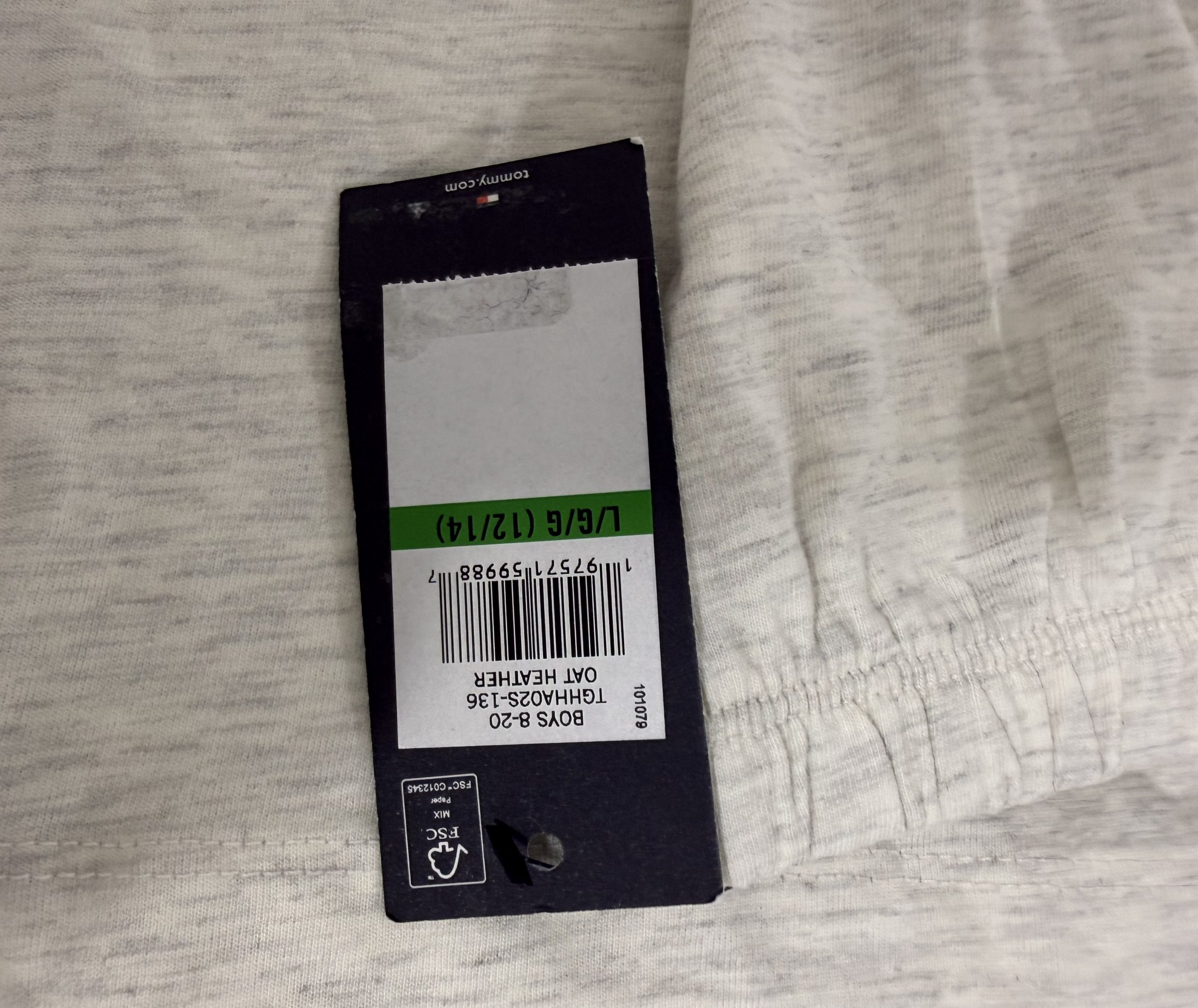 Camiseta Busito Tommy Hilfiger Para Niños Talla L 12-14 Años - Imagen 6