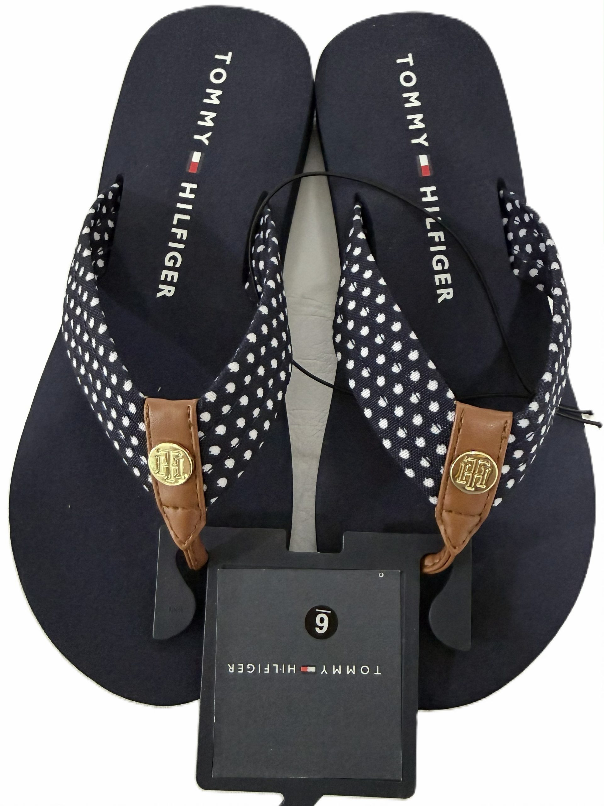 Sandalias Tommy Hilfiger Twcaliana Flip Flop Mujer 6M/10M - Imagen 8