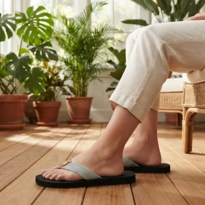 Sandalias Tommy Hilfiger Twcrespo Flip Flop Mujer Talla 9m