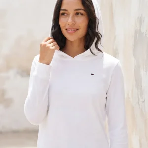 Buzo Tommy Hilfiger Con Capucha Niña Talla M 8 10 Años M Blanco